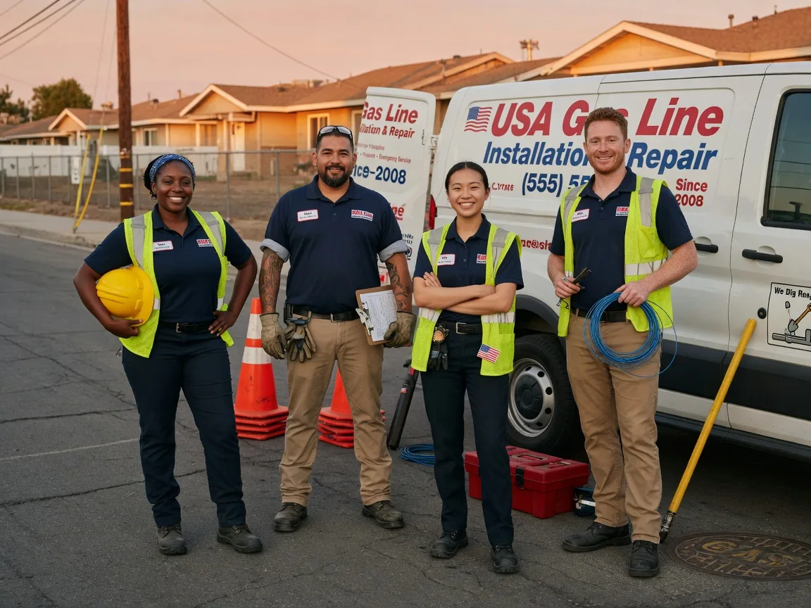 Gas Line Installation company in Traver, CA